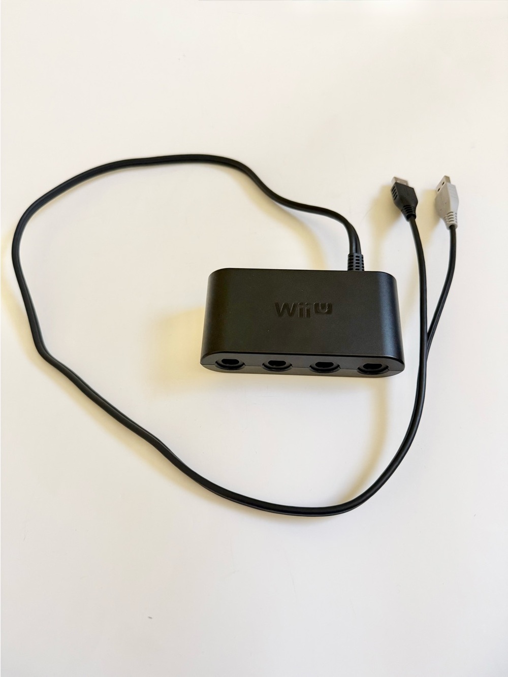 Nintendo Black Wii U GameCube Controller Adapter
